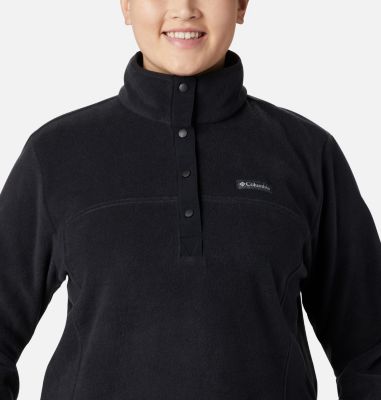 columbia women's benton springs half zip fleece pullover
