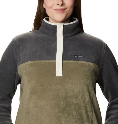 columbia women's benton springs half zip fleece pullover