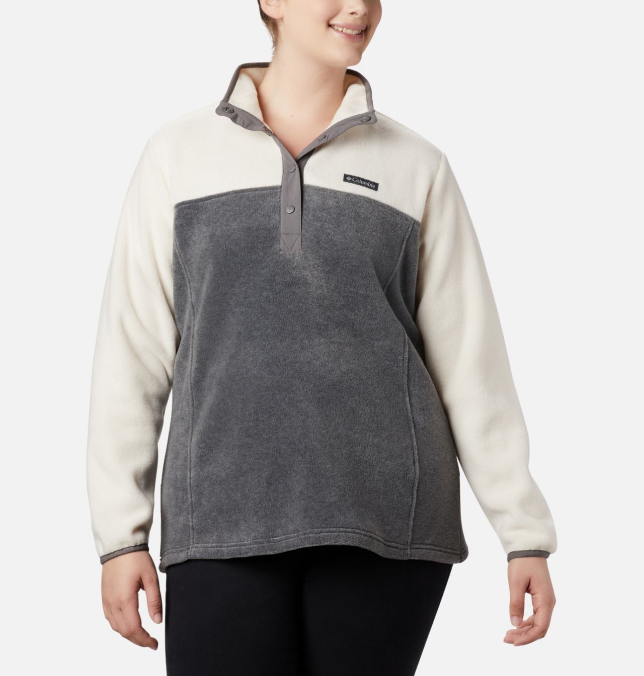 Women's Benton Springs™ Half Snap Fleece Pullover - Plus Size 1