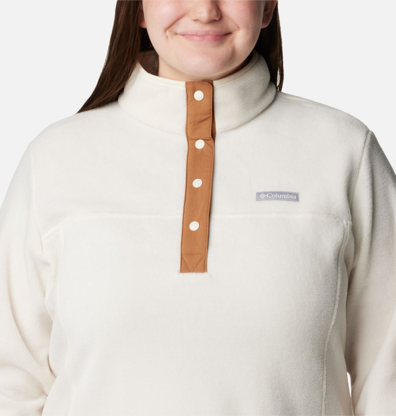 Women's Benton Springs™ Half Snap Fleece Pullover - Plus Size 4