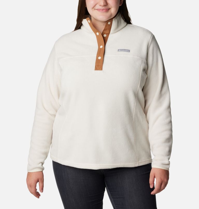 Women's Benton Springs™ Half Snap Fleece Pullover - Plus Size