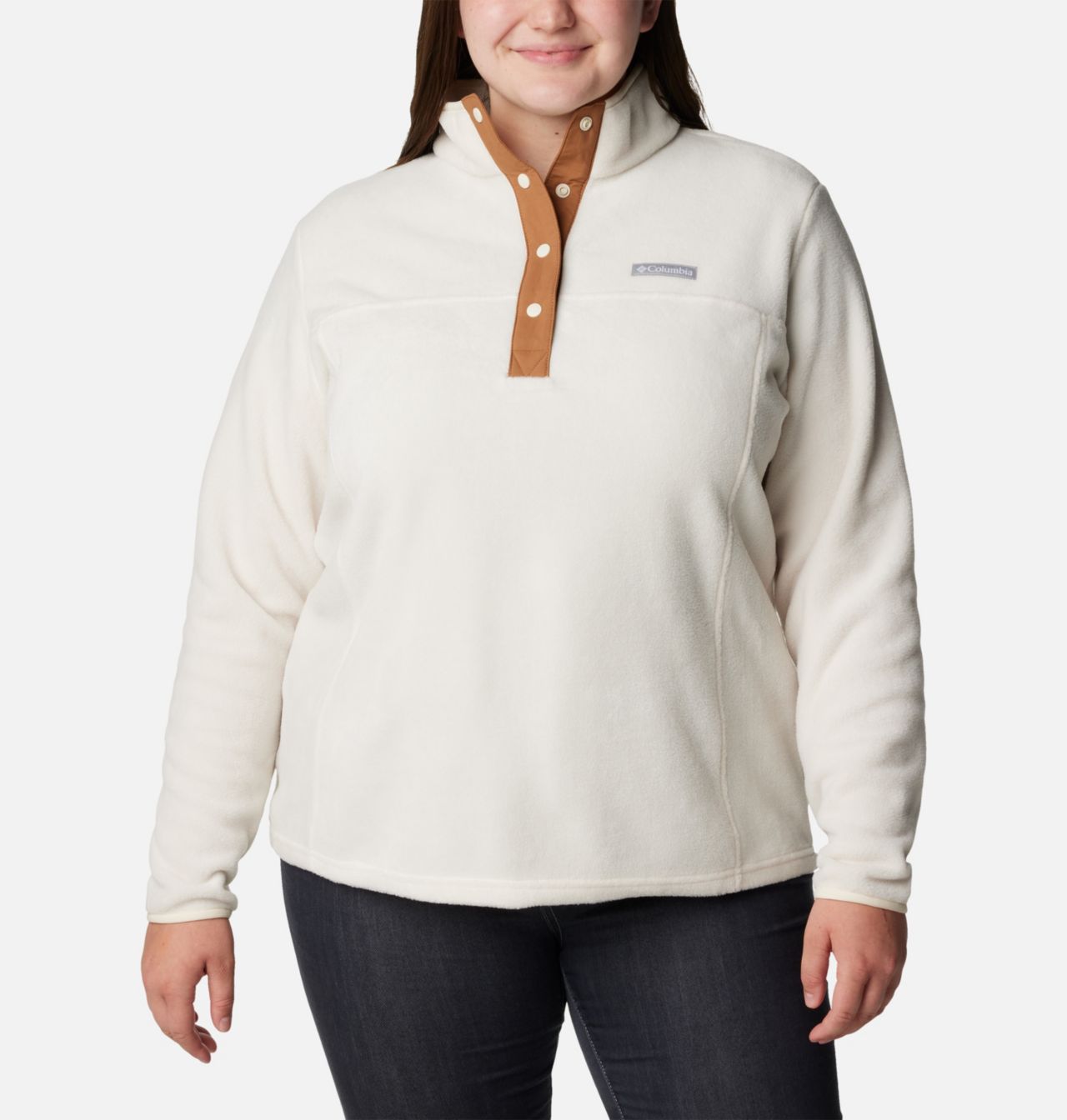 Women's Benton Springs™ Half Snap Fleece Pullover - Plus Size 1