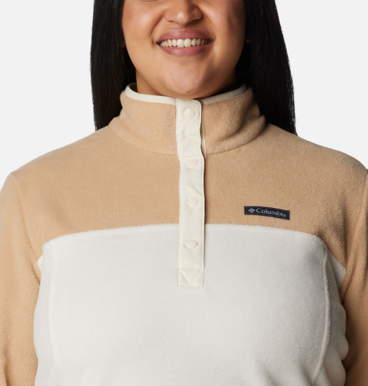 Women's Benton Springs™ Half Snap Fleece Pullover - Plus Size 4