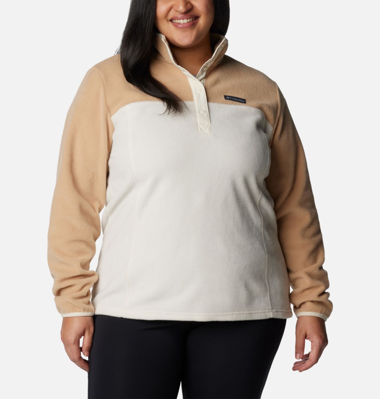 Women's Benton Springs™ Half Snap Fleece Pullover - Plus Size 1