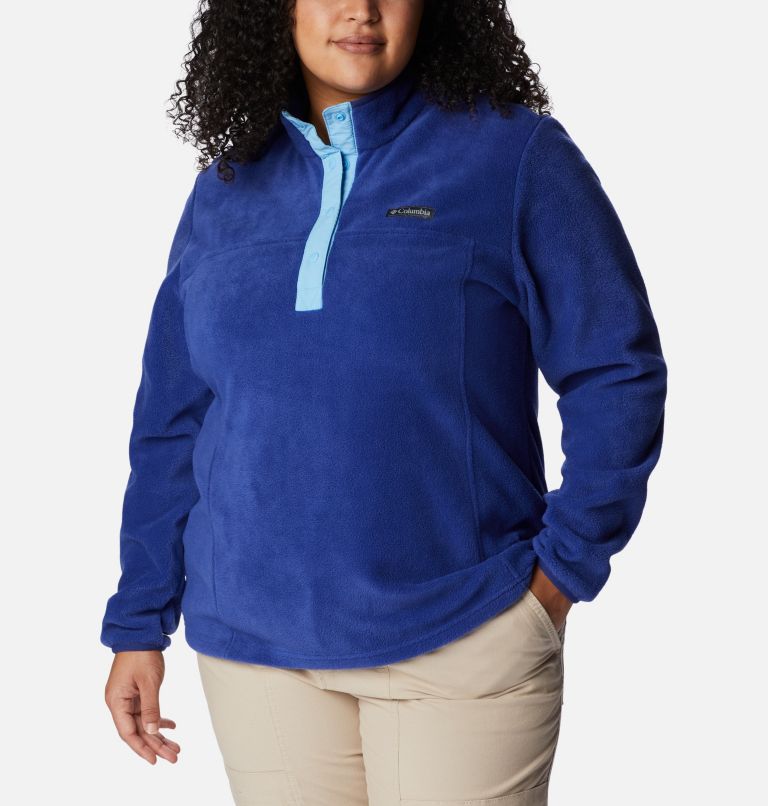 Women's Benton Springs™ 1/2 Snap Fleece Pullover - Plus Size | Columbia  Sportswear