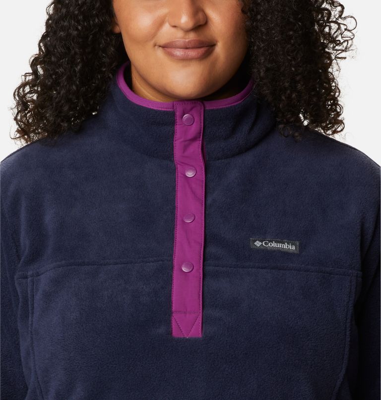 Benton Springs 1/2 Snap Pullover | 474 | 2X, Color: Dark Nocturnal, Plum, image 4