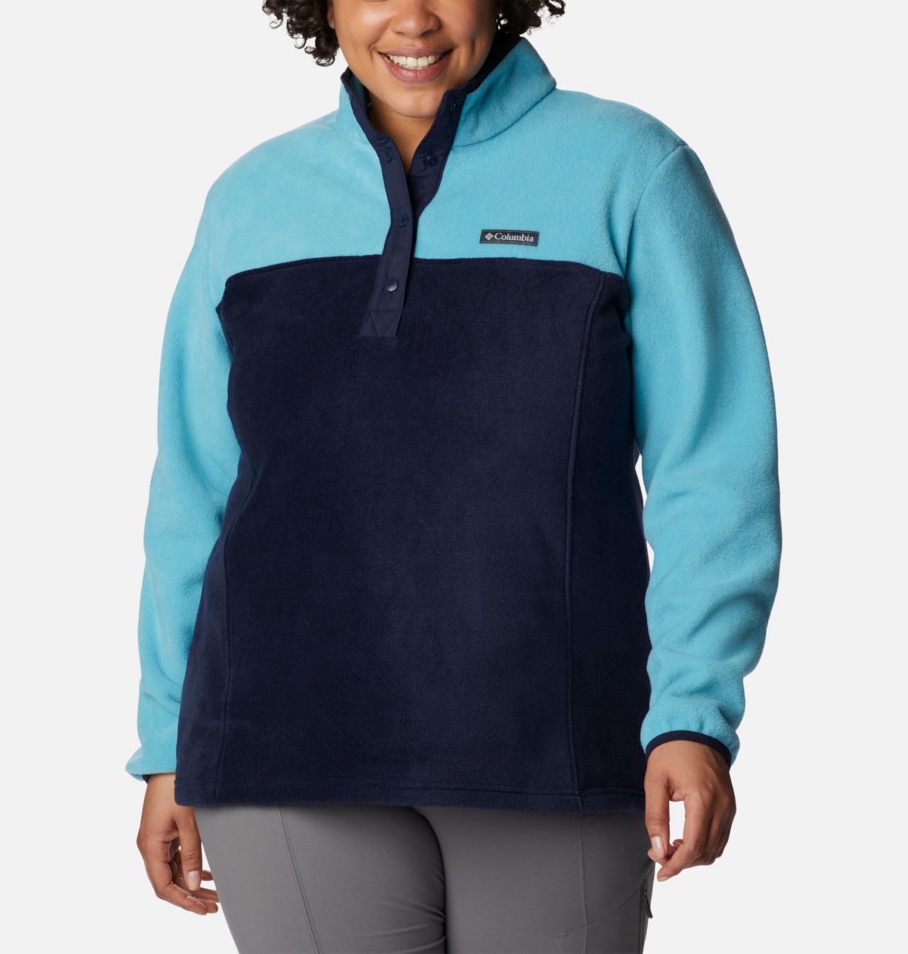 Women's Benton Springs™ Half Snap Fleece Pullover - Plus Size 1