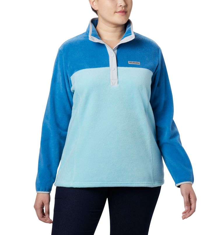 Women's Benton Springs™ Half Snap Fleece Pullover - Plus Size