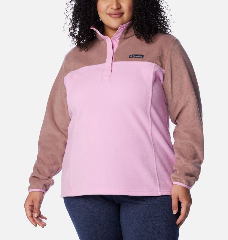 Plus size cheap columbia fleece pullover