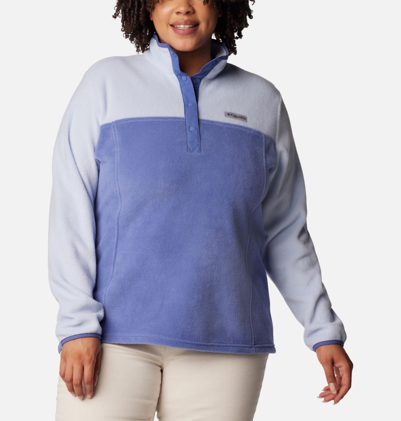 Women's Benton Springs™ Half Snap Fleece Pullover - Plus Size 1