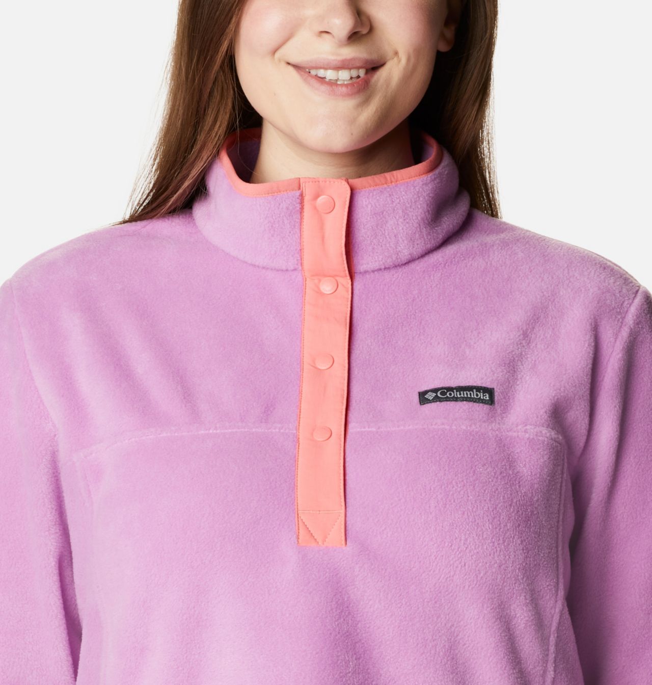 Women's Benton Springs™ Half Snap Fleece Pullover - Plus Size 4