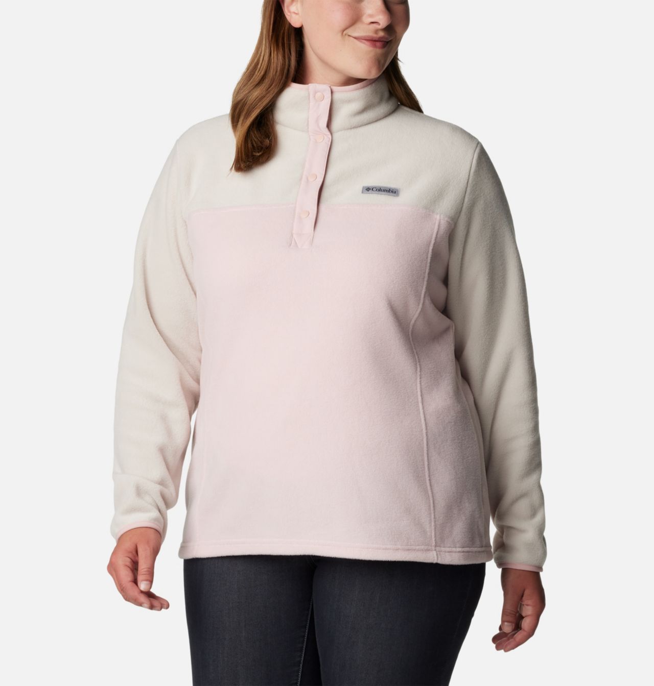 Women's Benton Springs™ Half Snap Fleece Pullover - Plus Size 5
