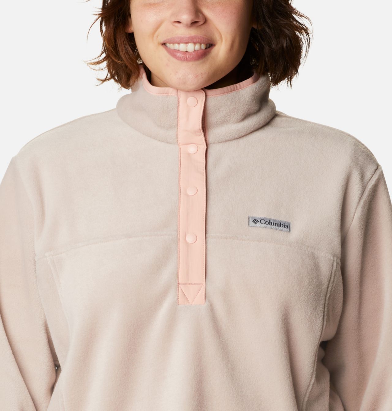Women's Benton Springs™ Half Snap Fleece Pullover - Plus Size 4