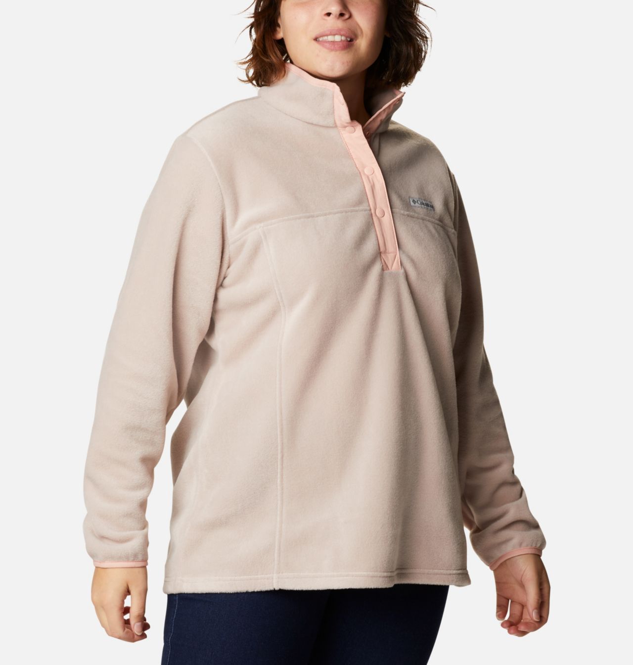 Women's Benton Springs™ Half Snap Fleece Pullover - Plus Size 5