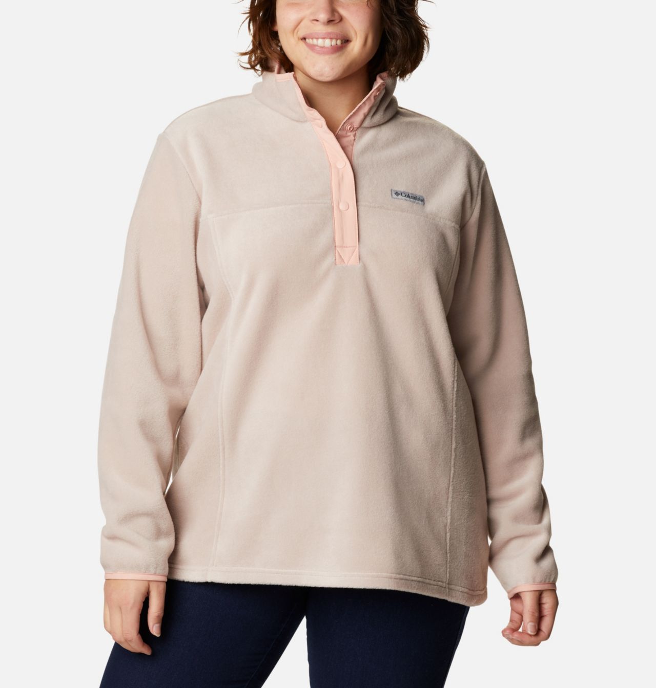 Women's Benton Springs™ Half Snap Fleece Pullover - Plus Size 1