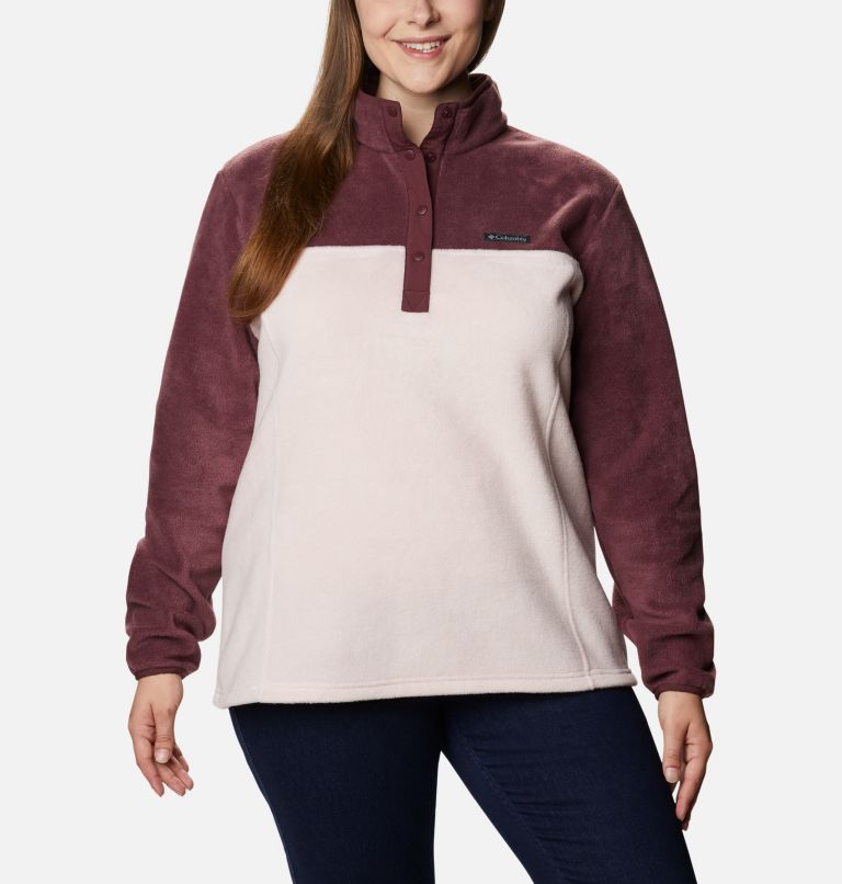 Women's benton springs half snap fleece pullover new arrivals