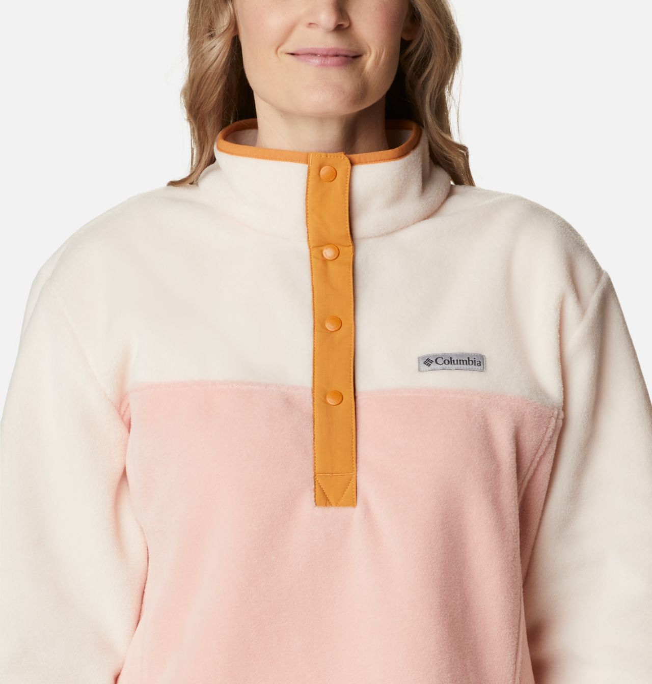 Women's Benton Springs™ Half Snap Fleece Pullover - Plus Size 4