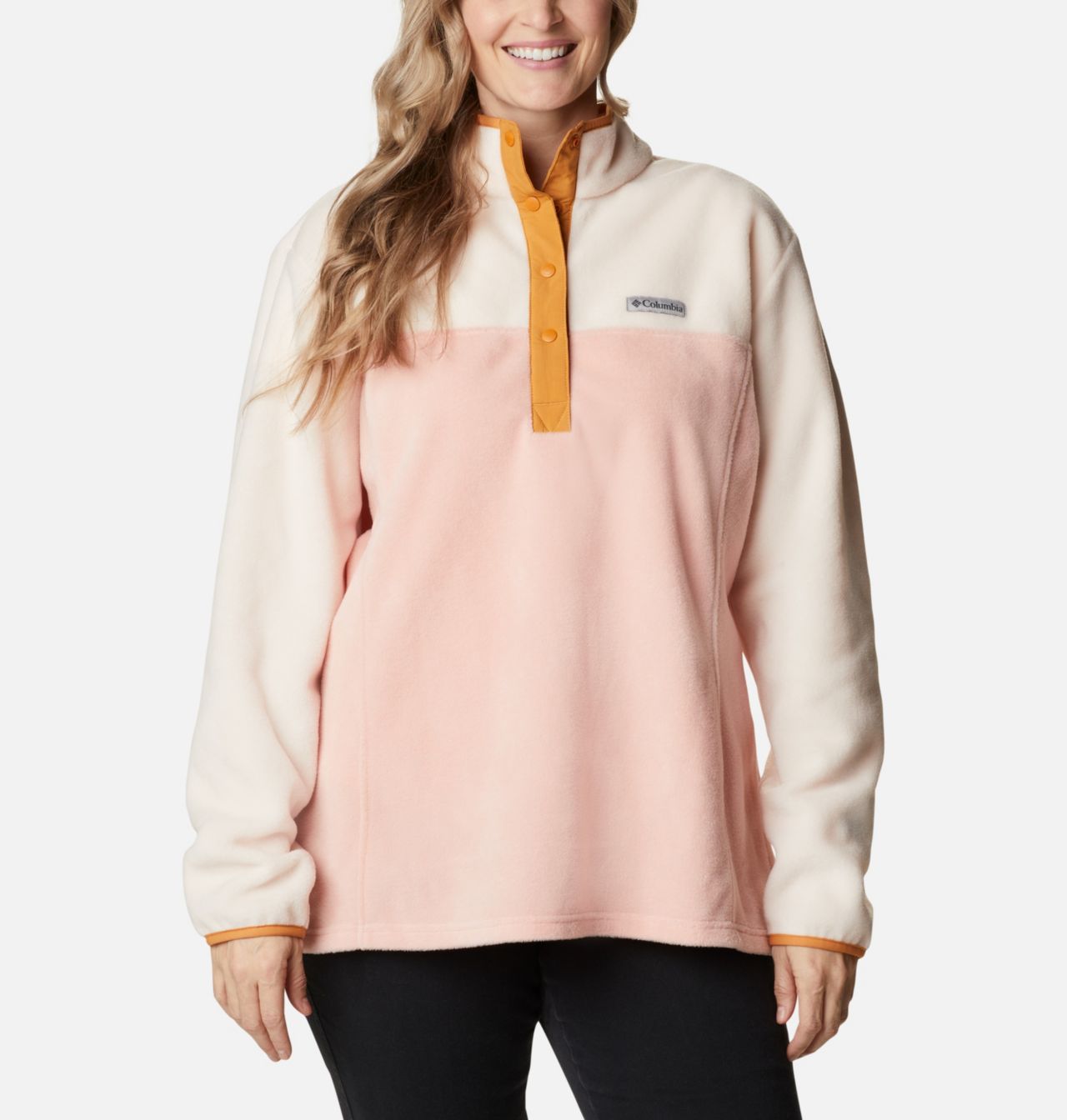 Women's Benton Springs™ Half Snap Fleece Pullover - Plus Size 1