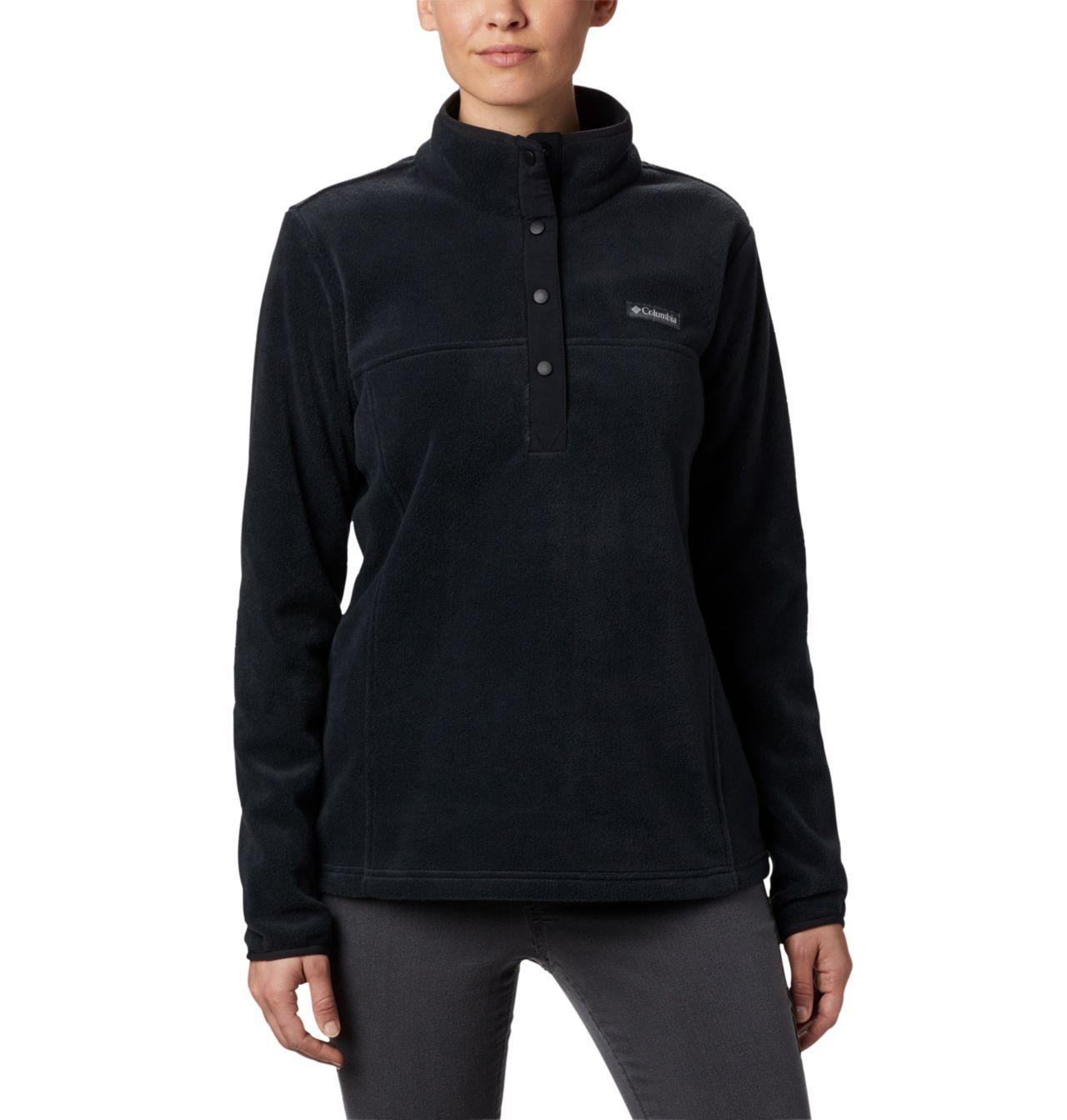 Women's Benton Springs™ Half Snap Fleece Pullover - Petite 1