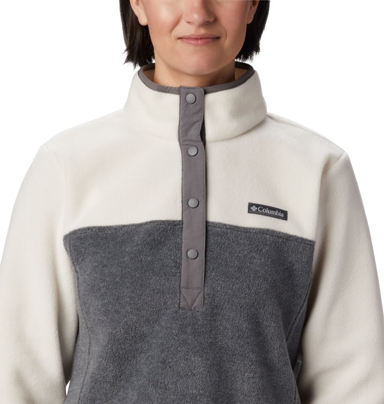 Women's Benton Springs™ Half Snap Fleece Pullover - Petite 4