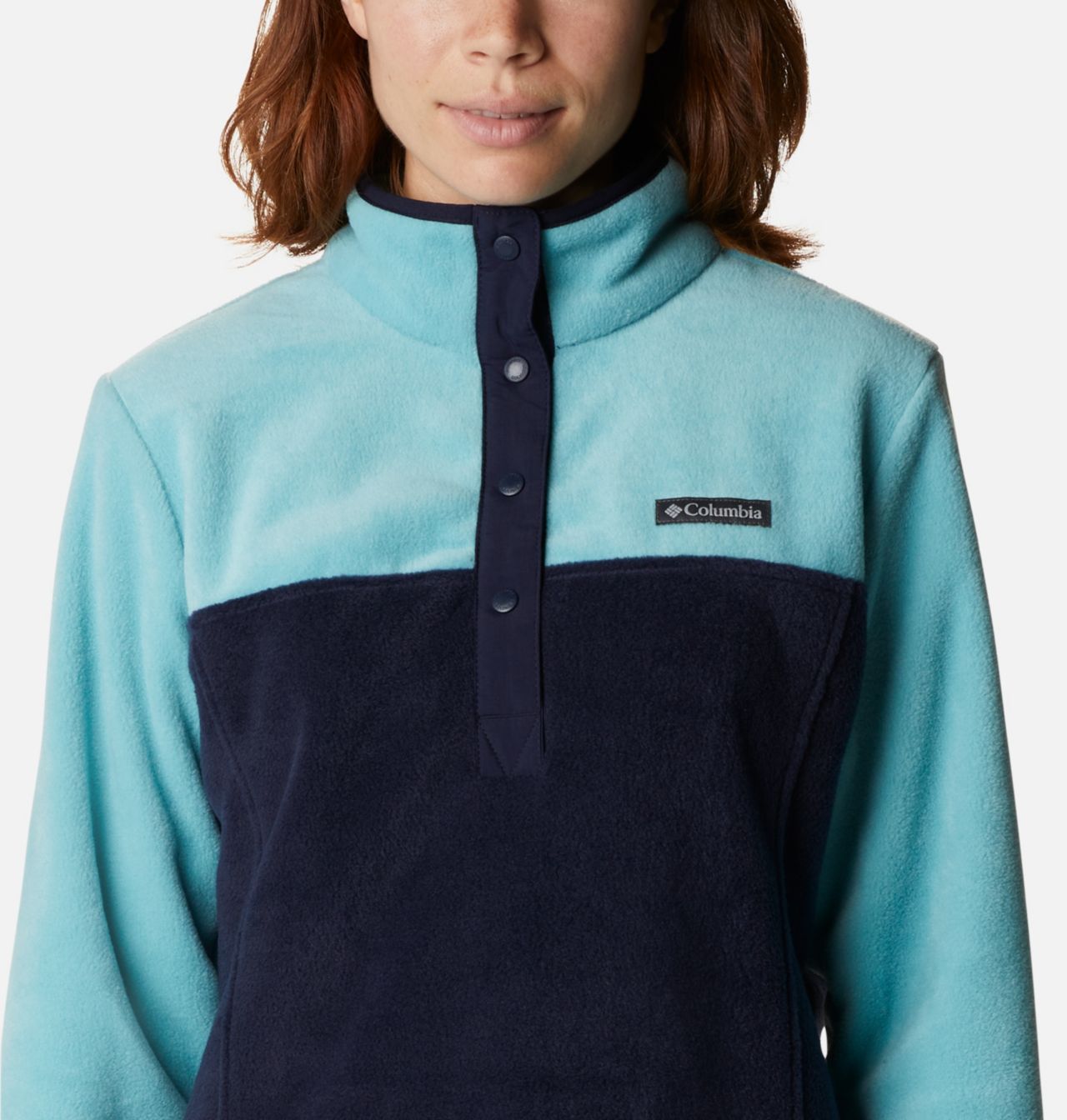 Women's Benton Springs™ Half Snap Fleece Pullover - Petite 4