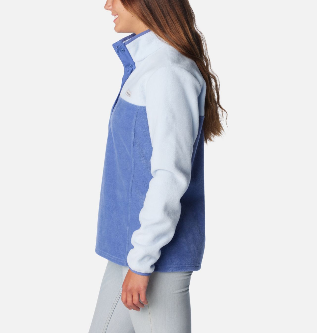 Women's Benton Springs™ Half Snap Fleece Pullover - Petite | 593 | PM 3