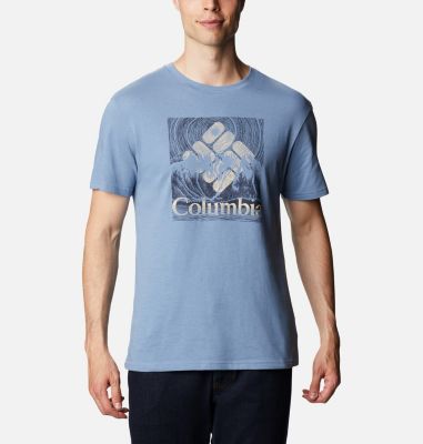 Men's Basin Butte&trade; Short Sleeve Graphic T-Shirt Basin Butte&trade; SS Graphic Tee | 010 | S, Bluestone Beaming Range, front