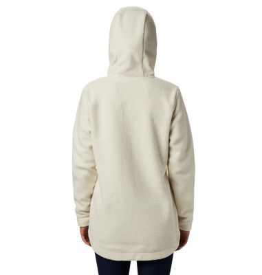 women's sherpa full zip hoodie