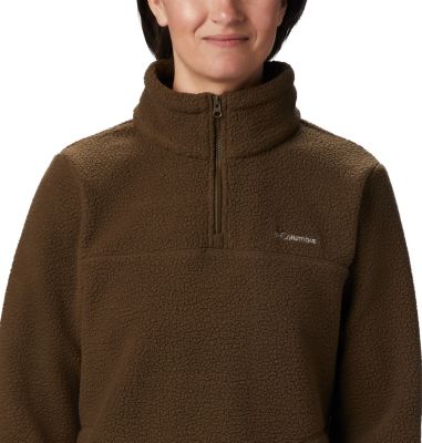 columbia women's sherpa pullover