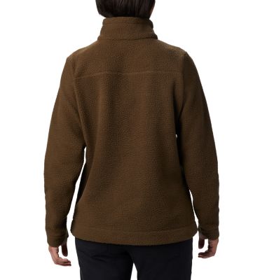 sherpa pullover maroon