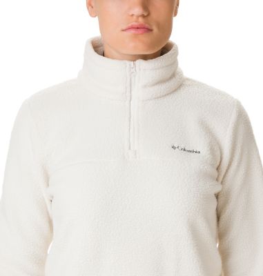 columbia womens half zip fleece