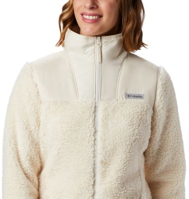 columbia full zip fleece womens