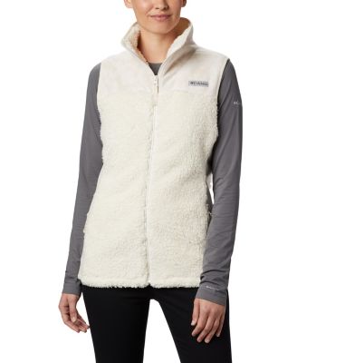 womens fleece vest columbia