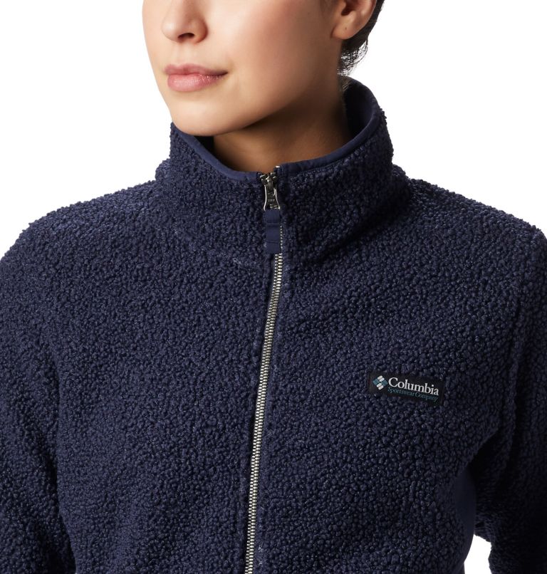 Veste Polaire Sherpa Panorama Femme, Color: Dark Nocturnal, image 4