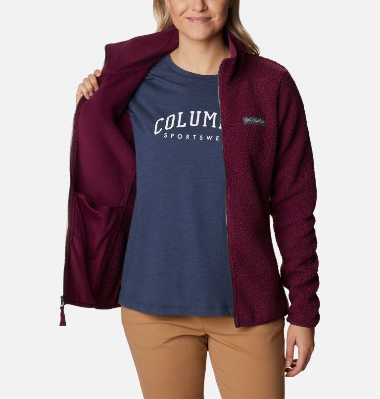 Panorama Full Zip | 616 | M, Color: Marionberry, image 5