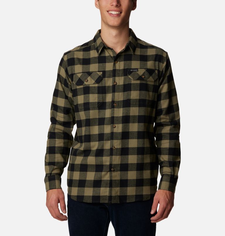 STRETCH FLANNEL REDWOOD WORKWEAR LONG SLEEVE SHIRT