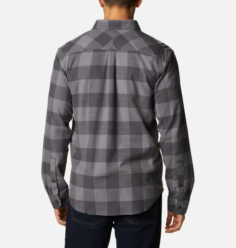 Flare Gun Stretch Flannel | 024 | S, Color: City Grey Twill Buffalo Check, image 2