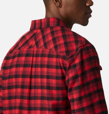 stretch flannel shirt mens