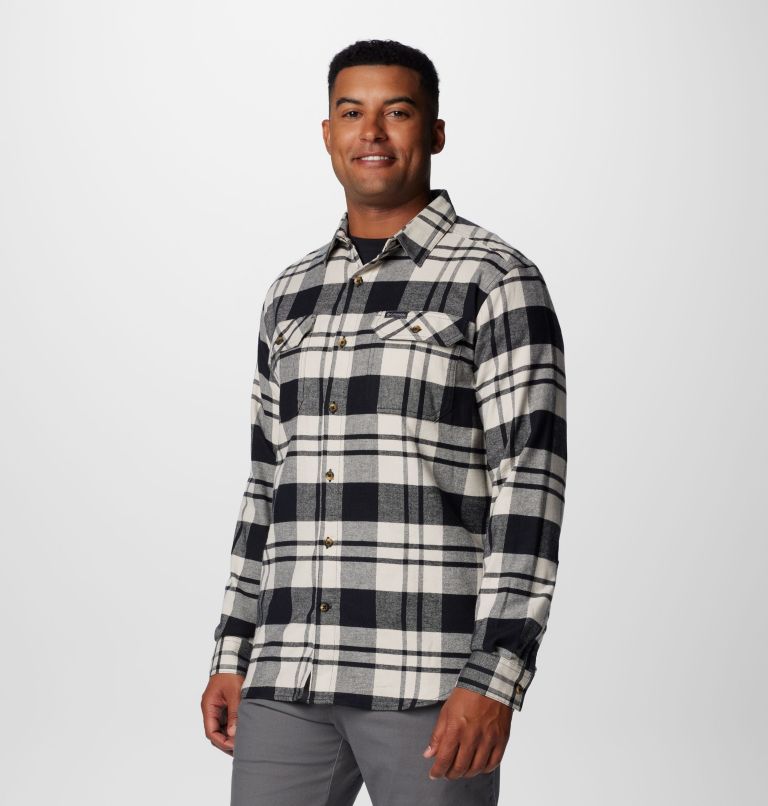 Men's Flare Gun Stretch Flannel - Tall, Color: Black River Crossing Plaid, image 4