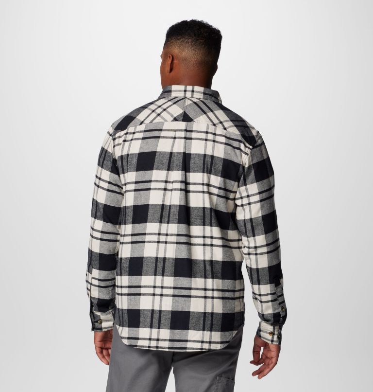 Men's Flare Gun Stretch Flannel - Tall, Color: Black River Crossing Plaid, image 2
