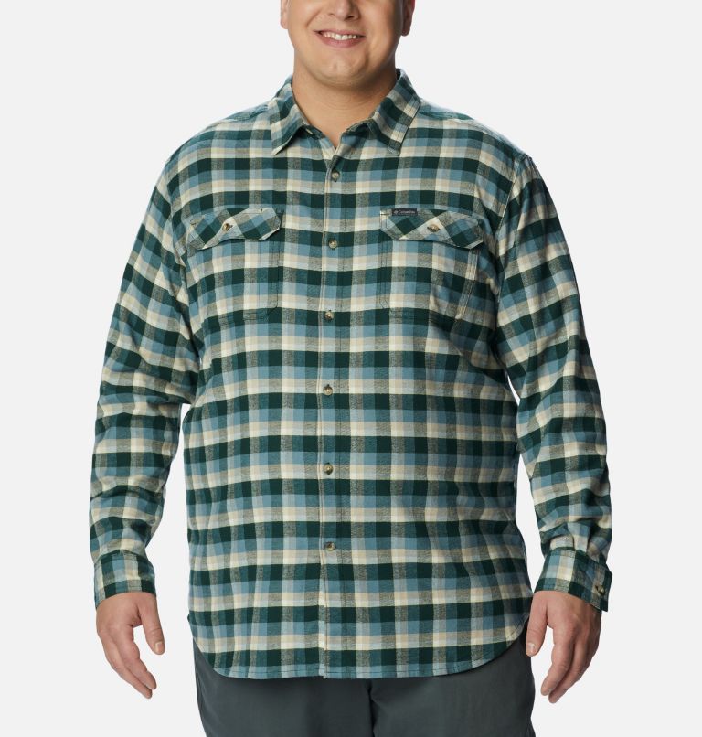 Columbia Men's Flare Gun Stretch Flannel Shirt - Extended Size. 2