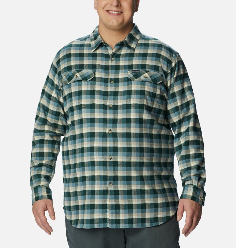Columbia Men's Flare Gun™ Stretch Flannel Shirt - Extended Size. 2