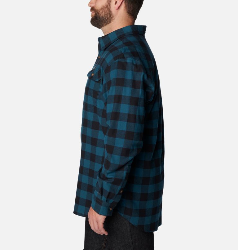Flare Gun Stretch Flannel | 414 | 4X, Color: Night Wave Buffalo Check, image 3