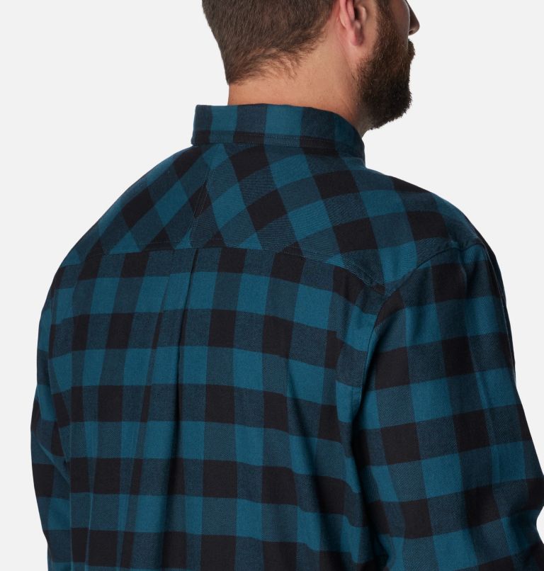Flare Gun Stretch Flannel | 414 | 5X, Color: Night Wave Buffalo Check, image 5