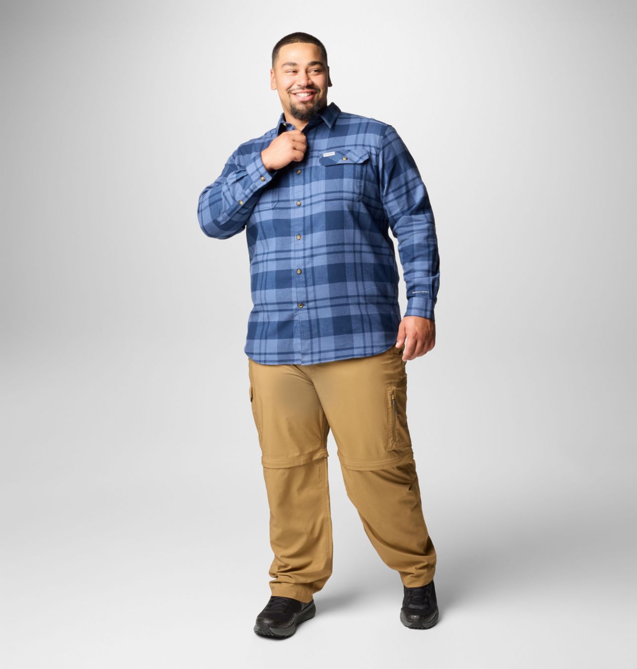 Men's Flare Gun™ Stretch Flannel - Big | 466 | 3X 3