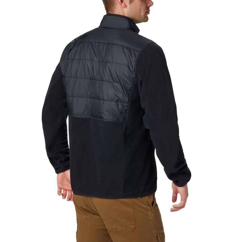 Thumbnail: Men's Basin Butte Fleece Full Zip, Color: Black, image 2