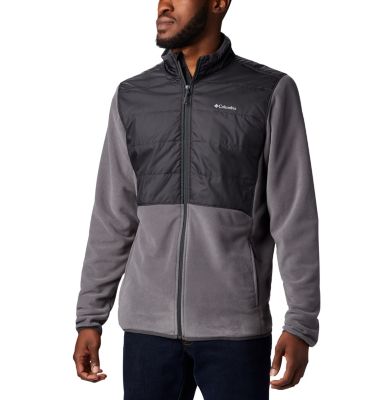 mens columbia zip up fleece