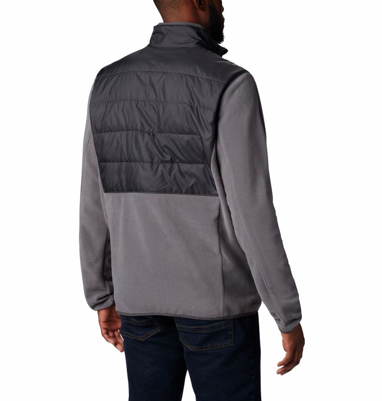 Basin Butte Fleece Full Zip | 023 | S, Color: City Grey, Shark, image 2