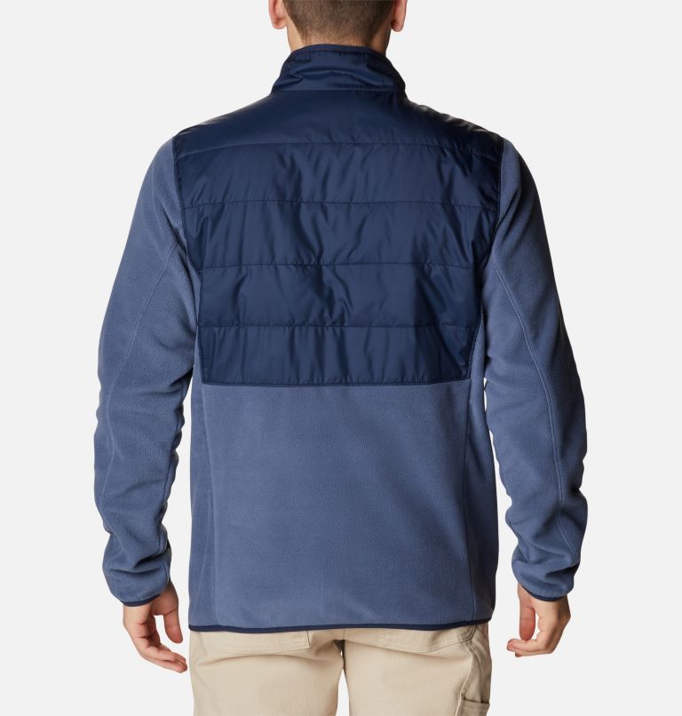 Basin Butte Fleece Full Zip, Color: Dark Mountain, Collegiate Navy, image 2