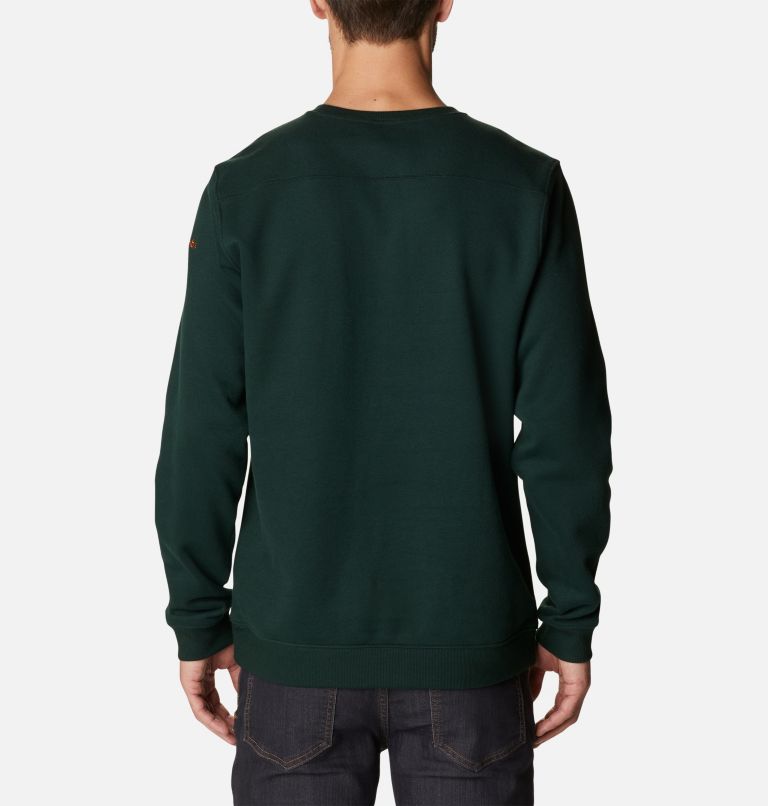 Hart Mountain Graphic Crew | 370 | L, Color: Spruce, Foggy Haven Graphic, image 2